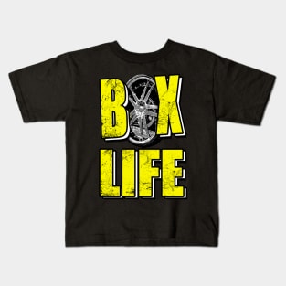 Box Life Yellow Kids T-Shirt